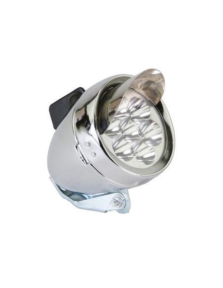 Bullet Light 7/Led Bulb L-7 Chrome.